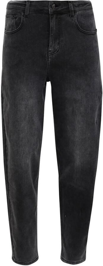 Maicazz & Zizo high waist barrel jeans zwart
