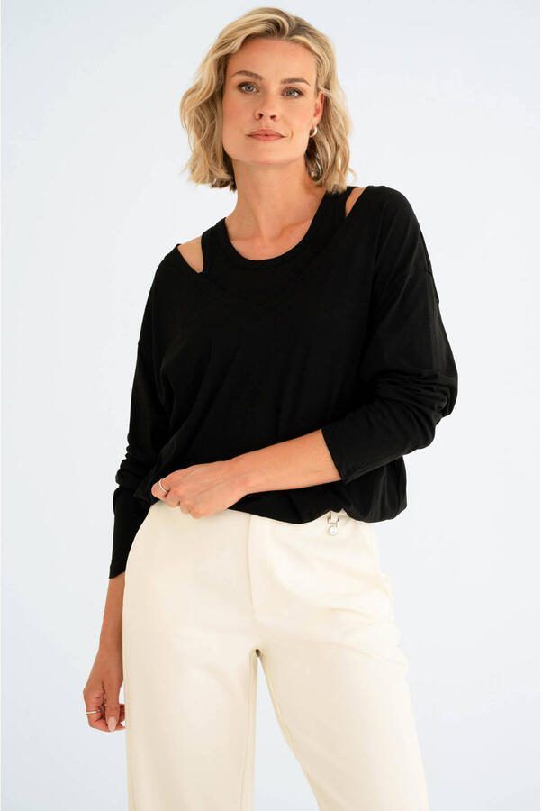 Maicazz & Zizo pullover zwart