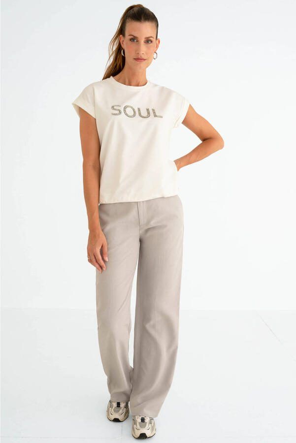 Maicazz & Zizo T-shirt ecru