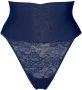 Maidenform high waist corrigerende string Tame Your Tummy donkerblauw - Thumbnail 1