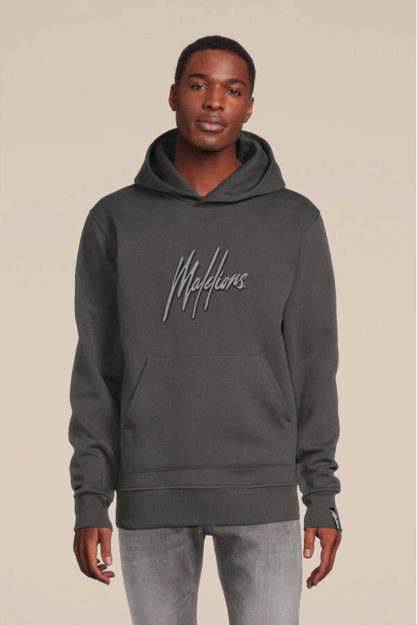 Malelions hoodie met logo antra