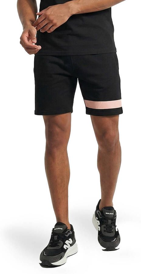 Malelions CAPTAIN regular sweatshort zwart