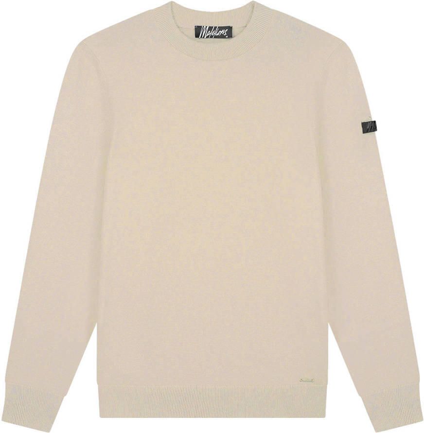 Malelions gebreide trui beige