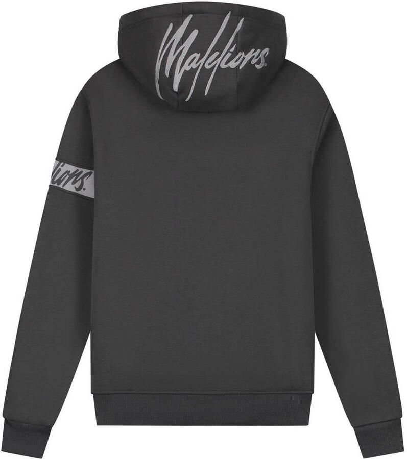 Malelions hoodie grijs