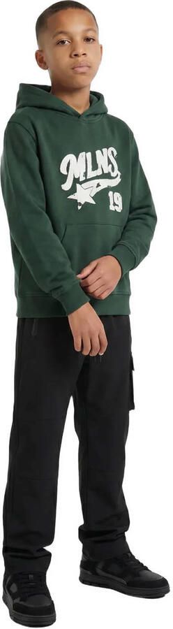 Malelions hoodie met print groen