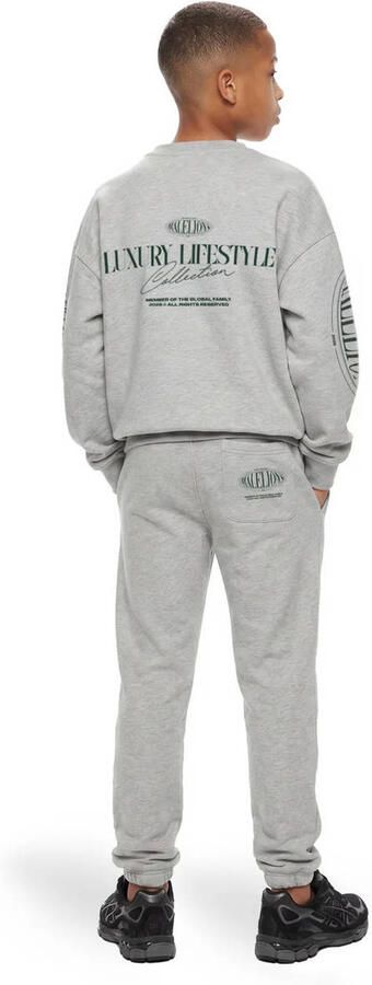 Malelions joggingbroek met print grijs - Foto 2