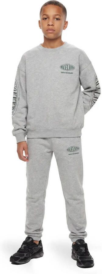 Malelions joggingbroek met print grijs - Foto 3