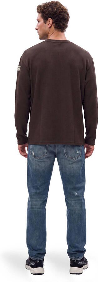 Malelions oversized longsleeve bruin - Foto 2