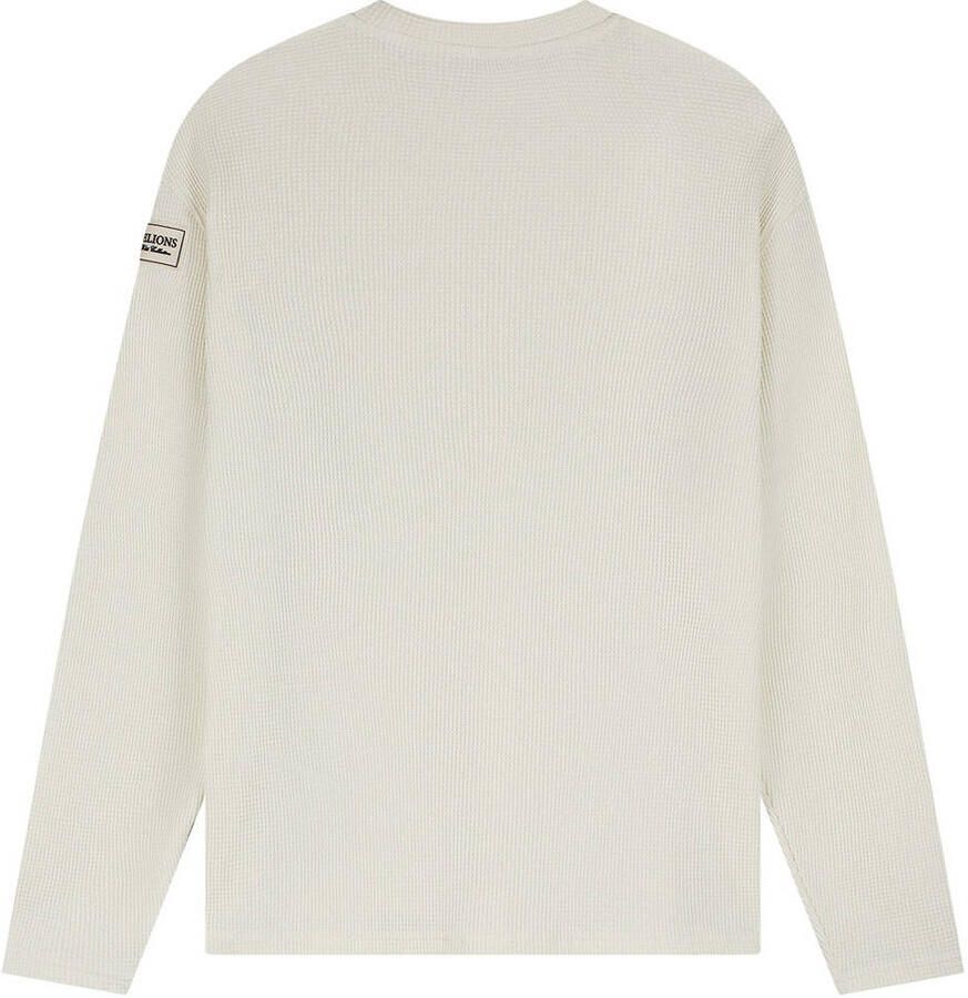 Malelions oversized longsleeve off-white