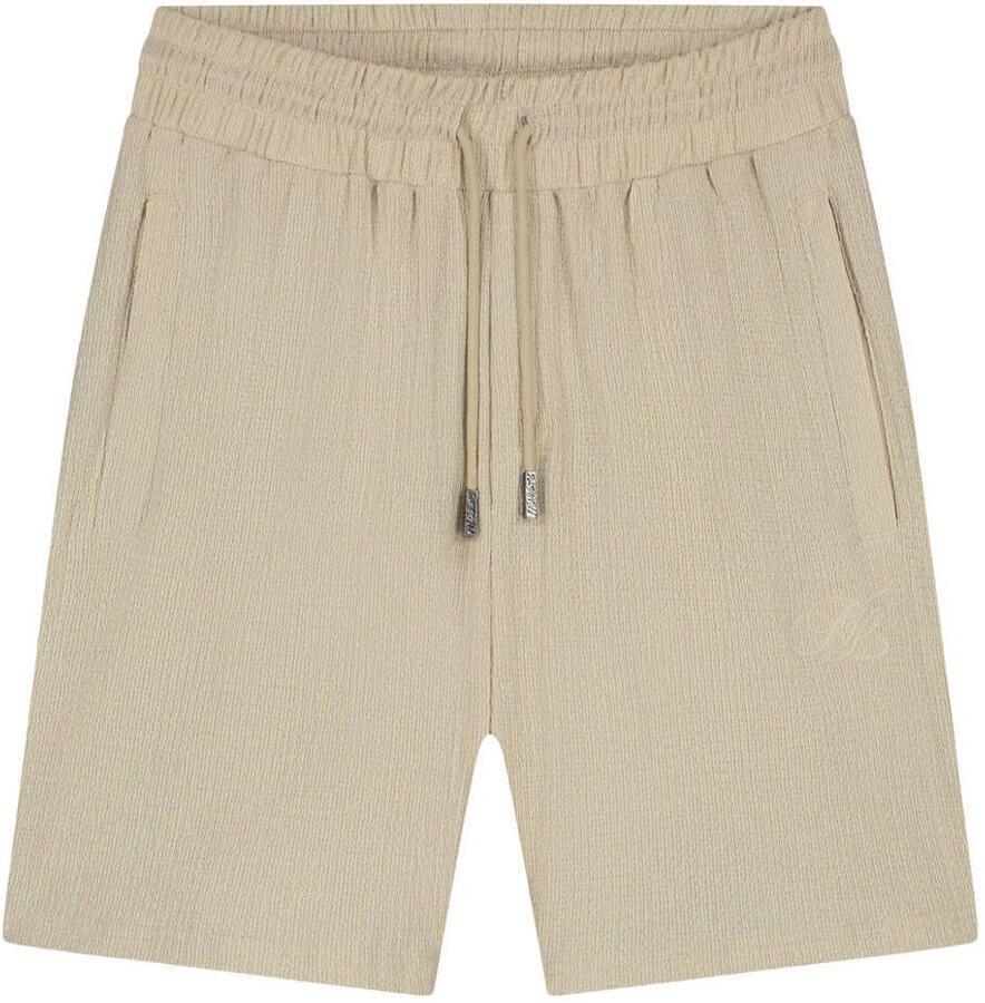 Malelions regular casual short beige