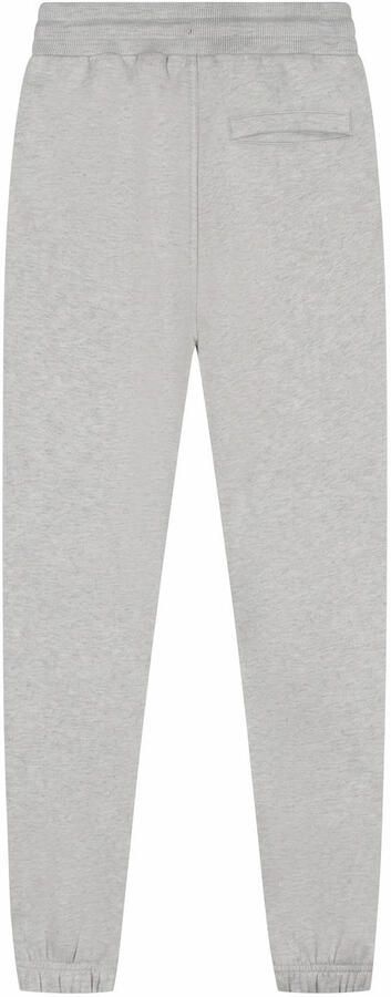 Malelions regular fit gemêleerde joggingbroek grijs