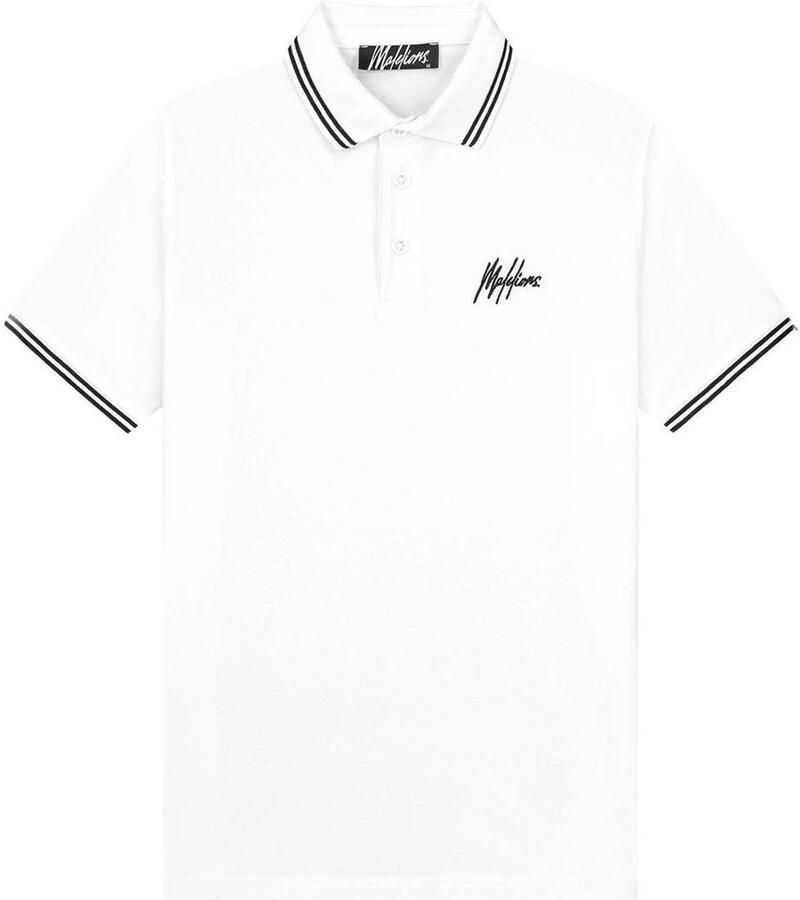 Malelions regular polo wit