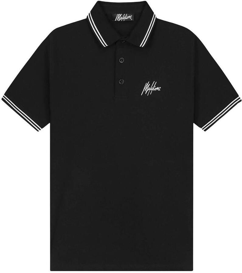 Malelions regular polo zwart