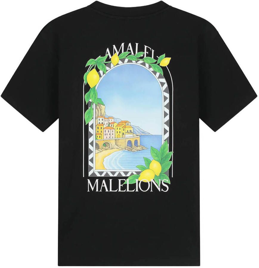 Malelions regular T-shirt met backprint