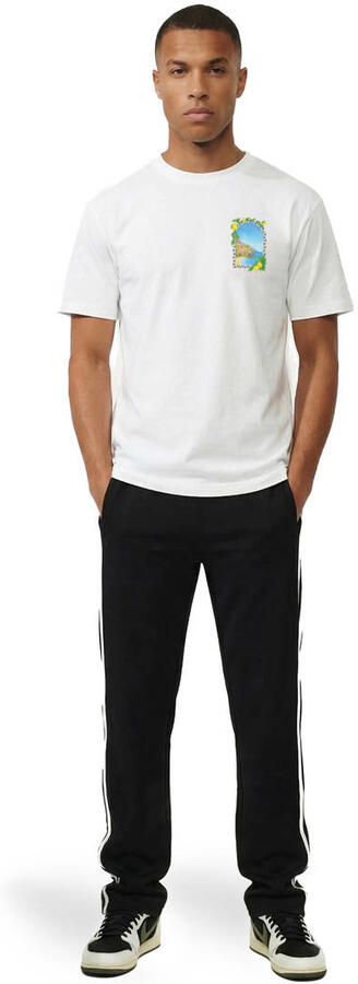 Malelions regular T-shirt met backprint wit