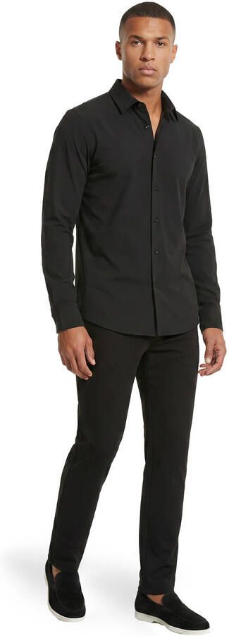 Malelions slim zakelijk overhemd zwart - Foto 2