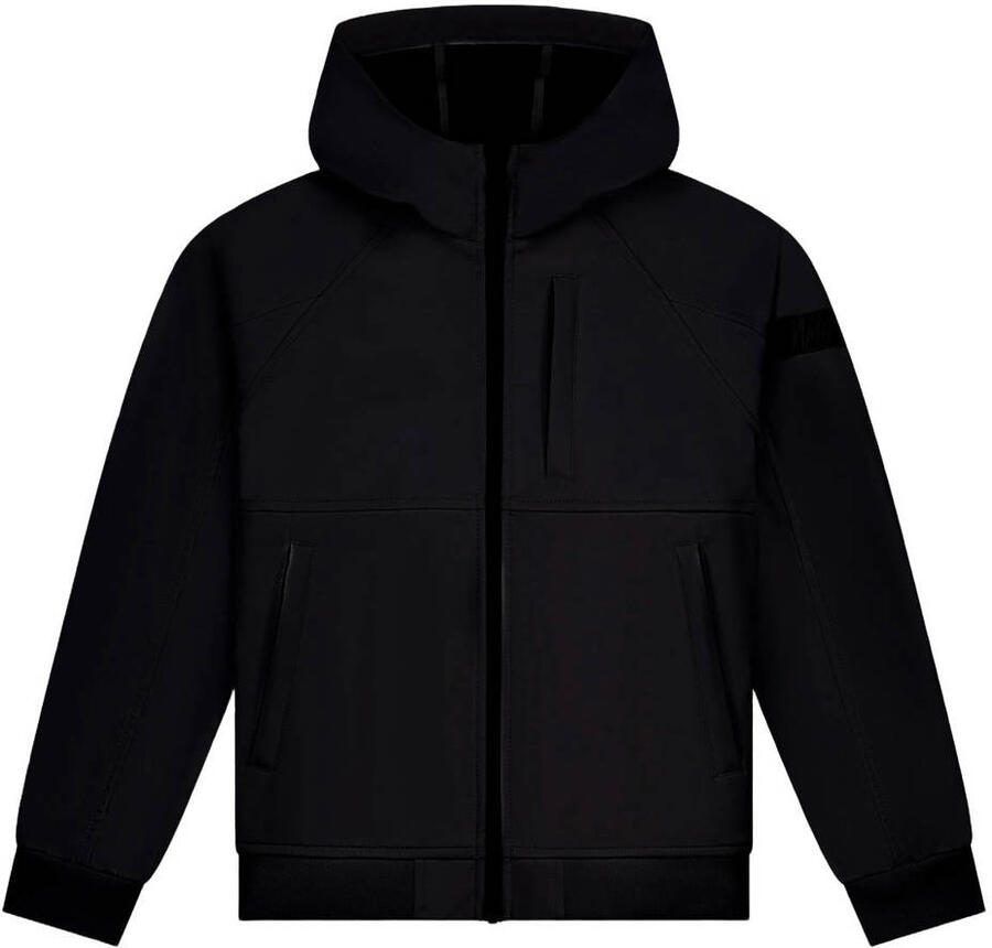 Malelions softshell jas zwart