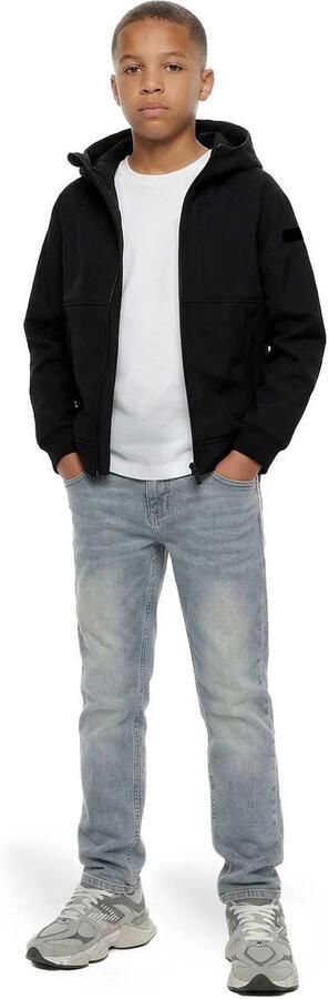 Malelions softshell jas zwart