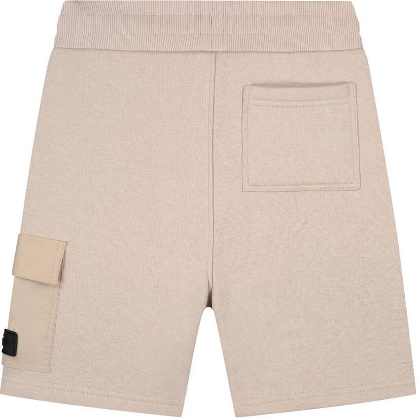 MALELIONS Jongens Broeken Pocket Shorts Taupe