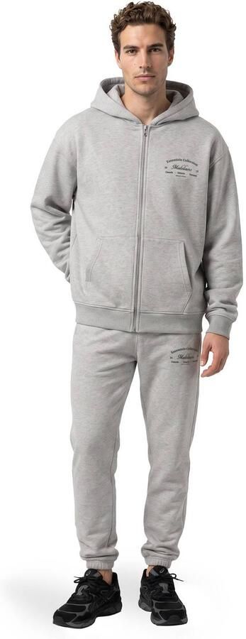 Malelions sweatvest met logo grijs - Foto 1