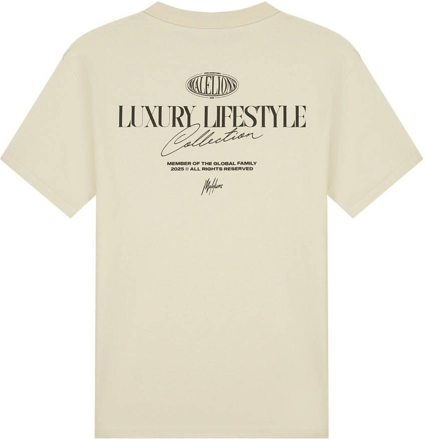 Malelions T-shirt beige - Foto 2