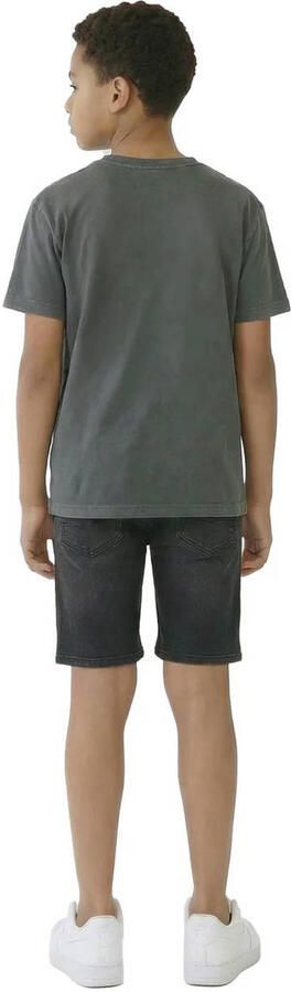 Malelions T-shirt grijs Jongens Katoen Ronde hals Printopdruk - Foto 2