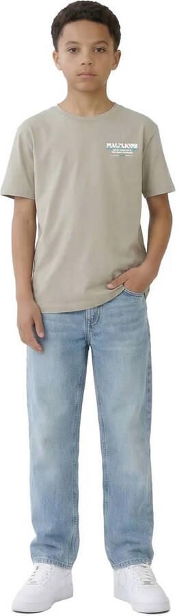 Malelions T-shirt met backprint groen