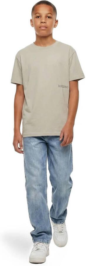 MALELIONS Jongens Polo's & T-shirts Relaxed Lago T-shirt Khaki - Foto 6