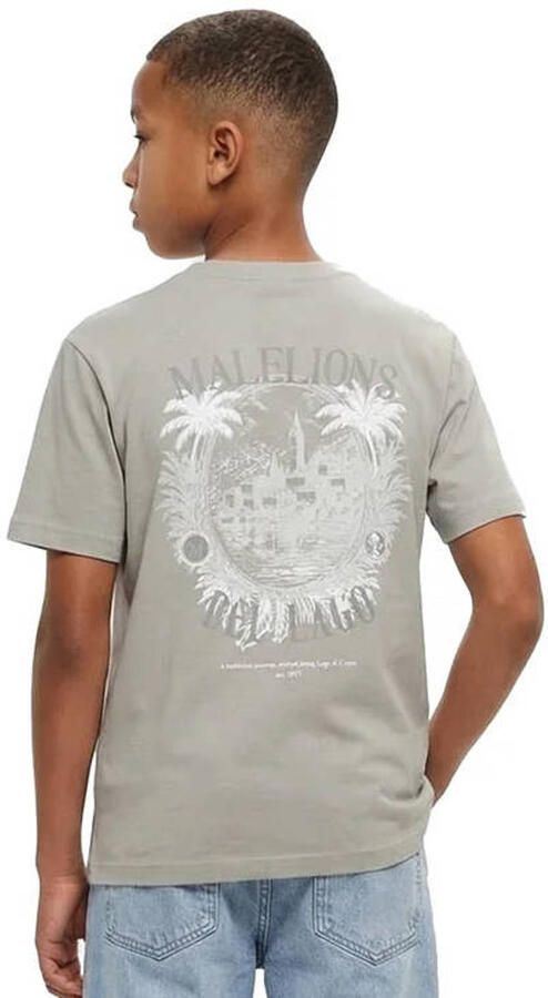 MALELIONS Jongens Polo's & T-shirts Relaxed Lago T-shirt Khaki - Foto 6