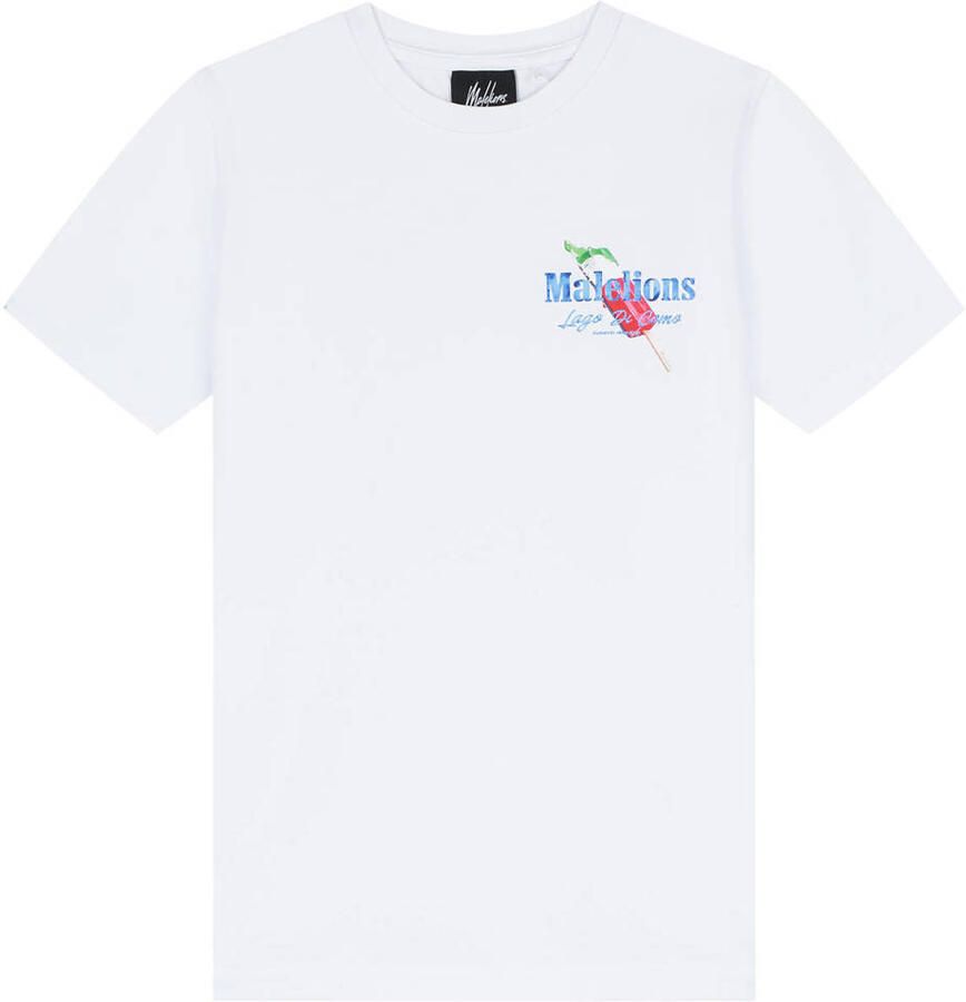 MALELIONS Jongens Polo's & T-shirts Gelato T-shirt Wit - Foto 5