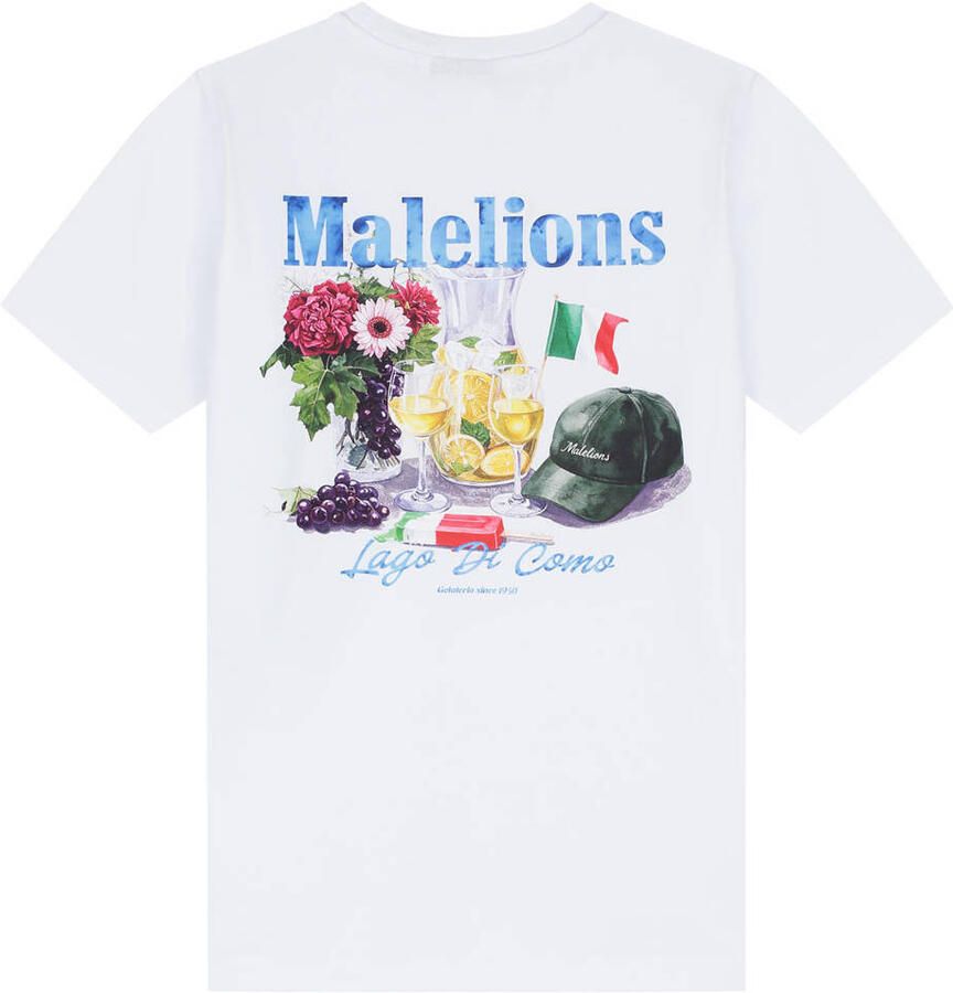 MALELIONS Jongens Polo's & T-shirts Gelato T-shirt Wit - Foto 6