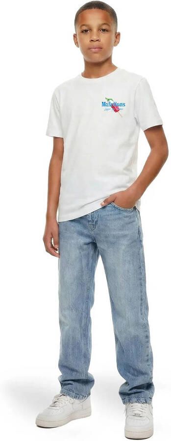 MALELIONS Jongens Polo's & T-shirts Gelato T-shirt Wit - Foto 5