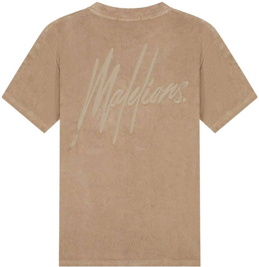 Malelions Signature Towelling T-shirt Heren - Foto 3