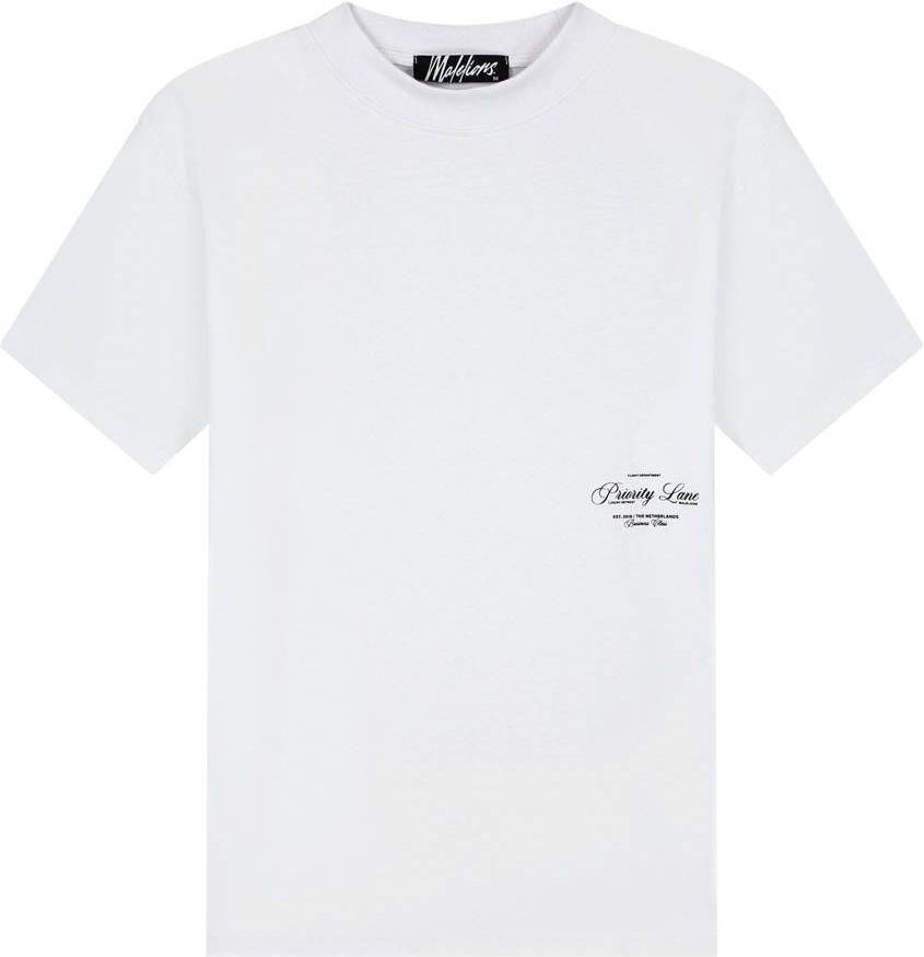 Malelions T-shirt wit