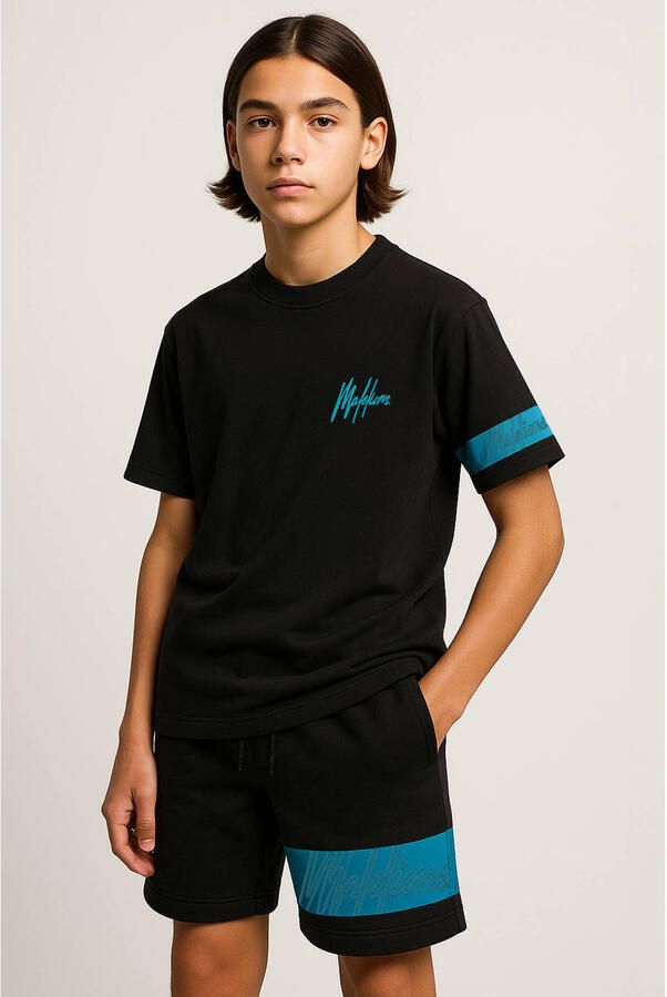 Malelions T-shirt zwart