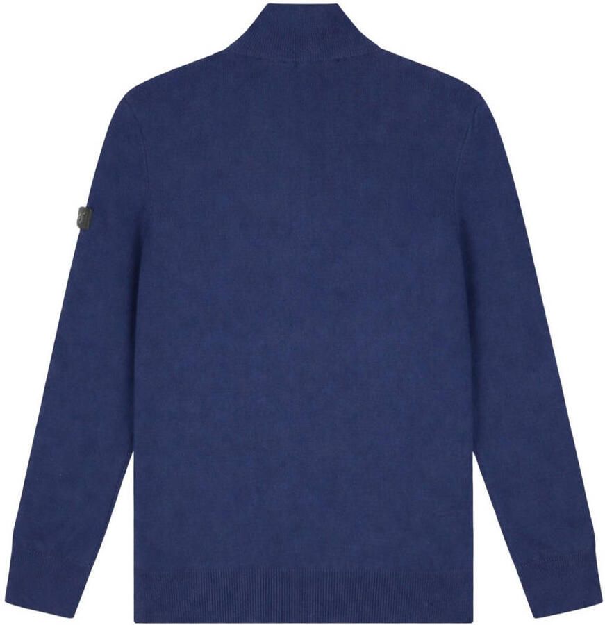 Malelions trui fijn gebreid donkerblauw