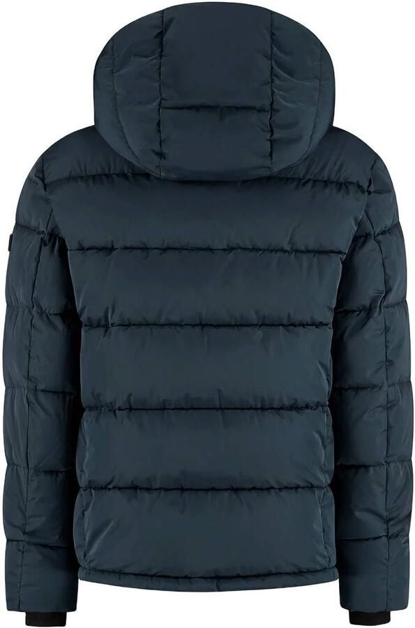 Malelions winterjas donkerblauw Jongens Polyester Capuchon Effen - Foto 2
