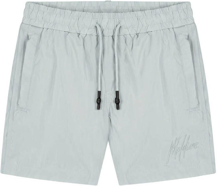 Malelions zwemshort grijsblauw