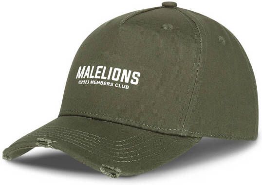 Malelions pet Members Club olijfgroen