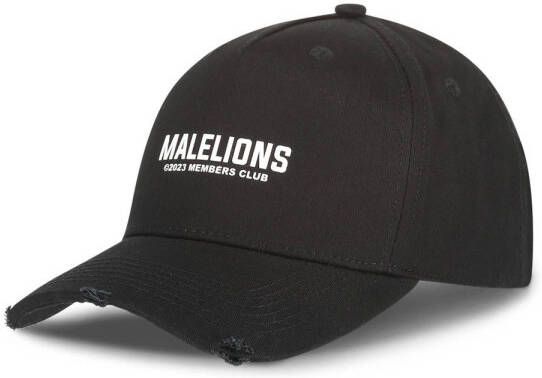 Malelions pet Members Club zwart