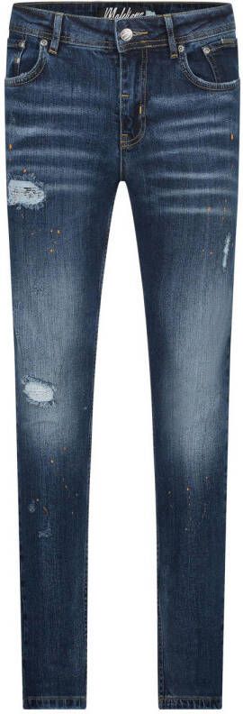 Malelions skinny jeans 317 dark blue