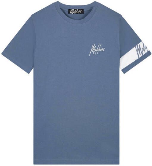 Malelions slim fit T-shirt blue