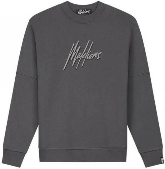 Malelions sweater met logo antra