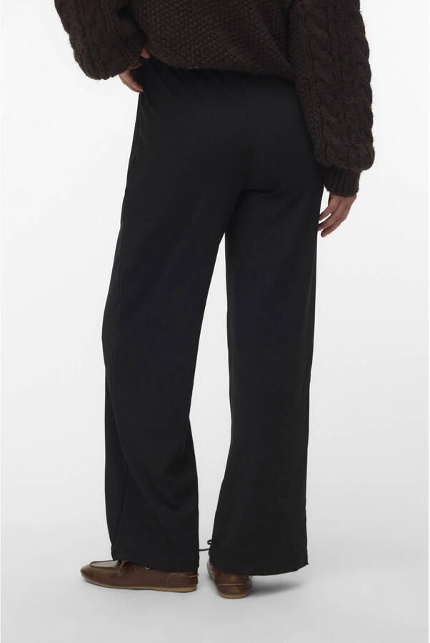 MAMALICIOUS high waist zwangerschaps casual broek zwart - Foto 2