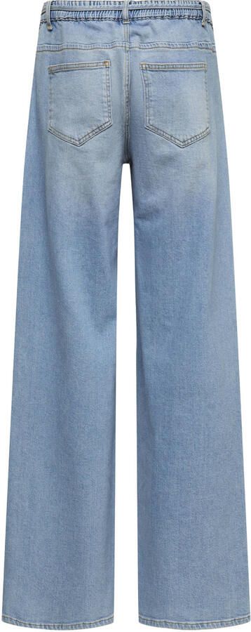 MAMALICIOUS Mlfula zwangerschaps wide leg jeans light blue denim - Foto 5