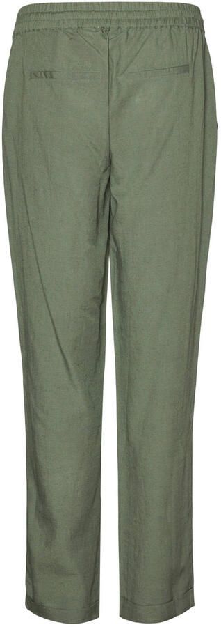 MAMALICIOUS regular waist zwangerschaps casual broek groen - Foto 3