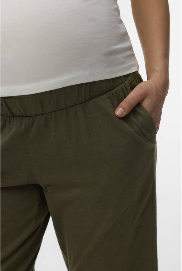 MAMALICIOUS regular waist zwangerschaps casual broek - Foto 2