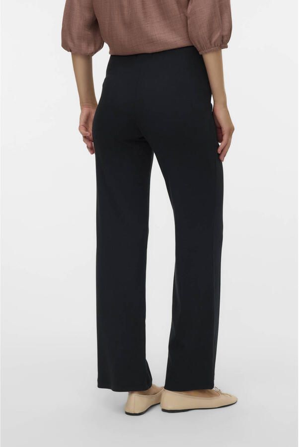 MAMALICIOUS relaxed regular waist zwangerschaps casual broek zwart - Foto 2