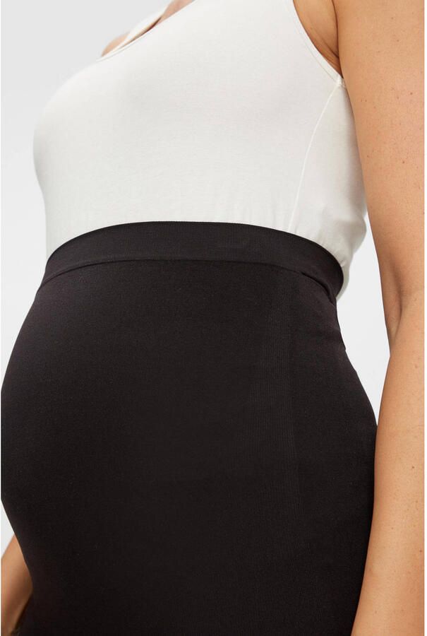 Mamalicious skinny zwangerschapslegging MLTIA zwart Broek Dames Polyamide L XL