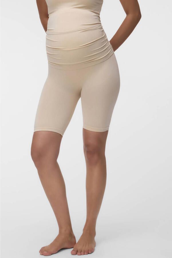 Mamalicious Korte zwangerschapsbroek met hoge taille model 'TIA JEANNE' - Foto 3